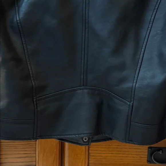 Torrid Black Leather Moto Jacket - Picture 7 of 13
